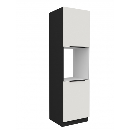 Słupek do zabudowy piekarnika 60 cm AURO 60 DP-210 2F WH/BL antyfinger